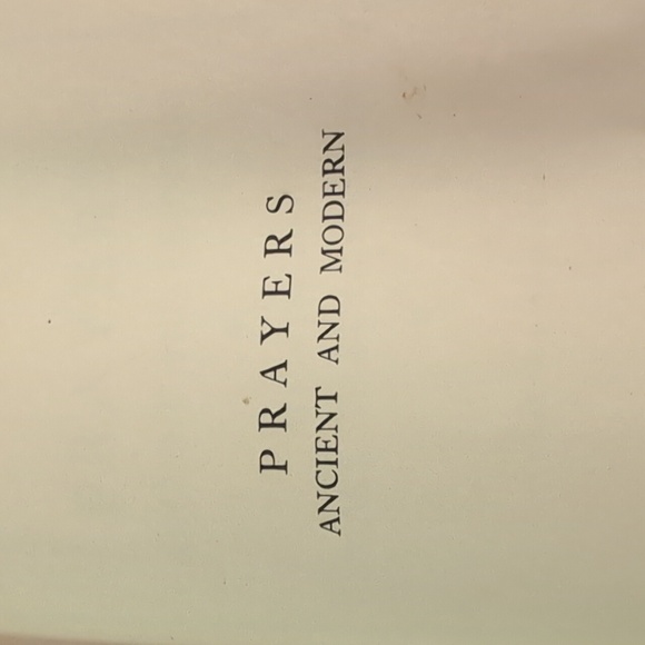 Prayers Ancient And Modern 1928 - Picture 2 of 6